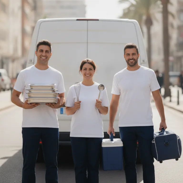 Catering team a Fano